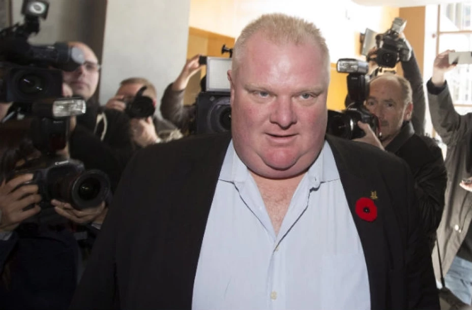 En mayo se difundió la imagen de un video donde el alcalde Rob Ford consumía crack