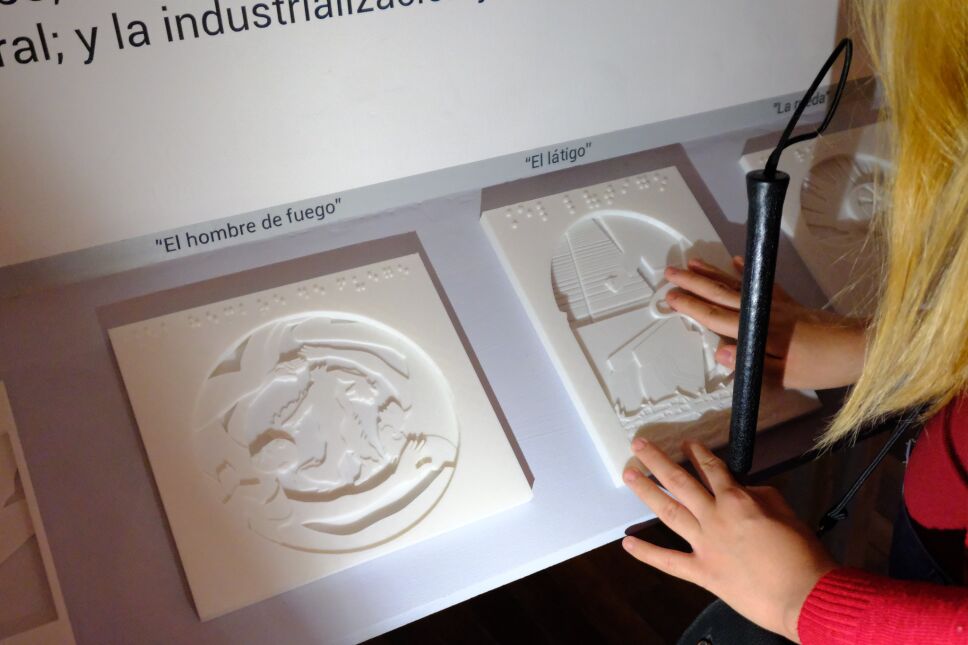 Inauguran exposicion multisensorial en el Cabañas