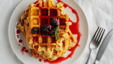 receta waffles