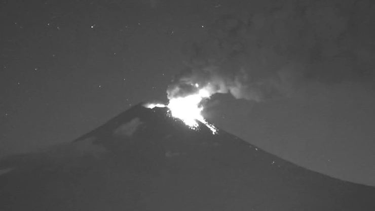Dónde caerá ceniza del volcán Popocatépetl hoy 31 de octubre de 2024
