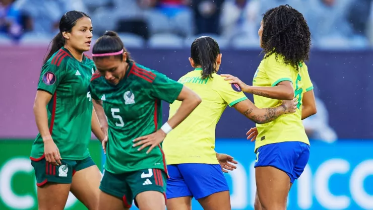 México Femenil eliminada de Copa Oro; Brasil les pasa por encima en semifinales