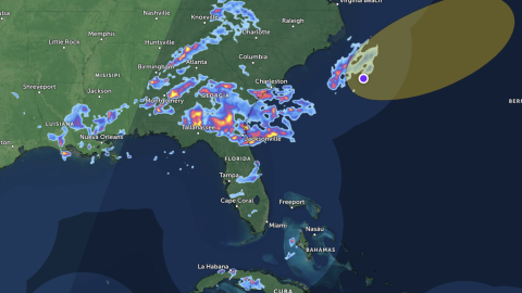 Zona de Baja Presión frente a las costas de Estados Unidos no representa riesgo para Quintana Roo.