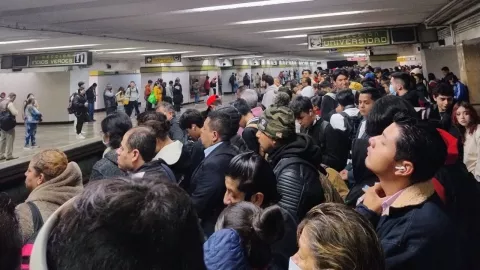 Líneas del Metro CDMX con retrasos
