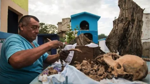 Día de muertos en Campeche