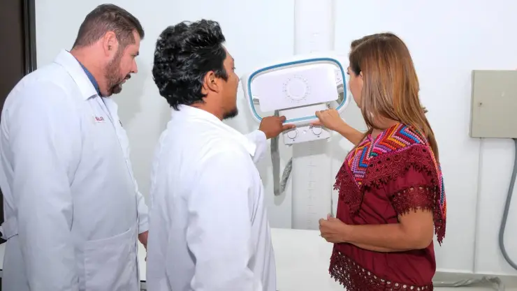 Nuevo equipo de Rayos X en Isla Mujeres busca mejorar servicios de salud