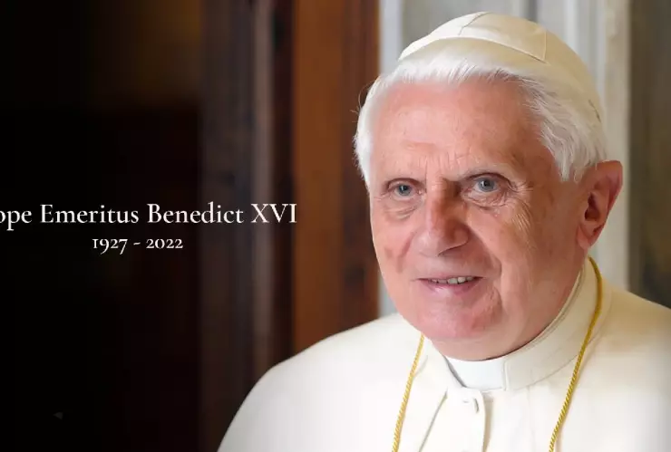 Murió el papa Emerito Benedicto XVI