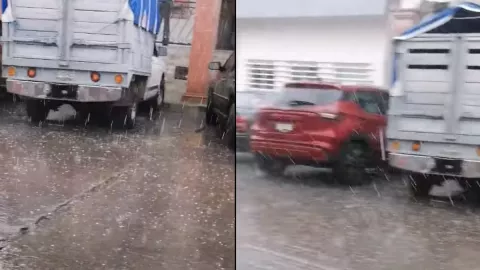 Granizada en Veracruz