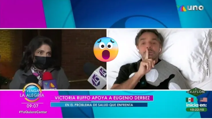 Victoria Ruffo dedica fuerte mensaje a Eugenio Derbez tras accidente.