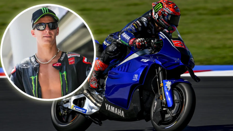 ¡Fuertes declaraciones! Fabio Quartararo nuevamente habla sobre la V4 de Yamaha y su futuro en MotoGP
