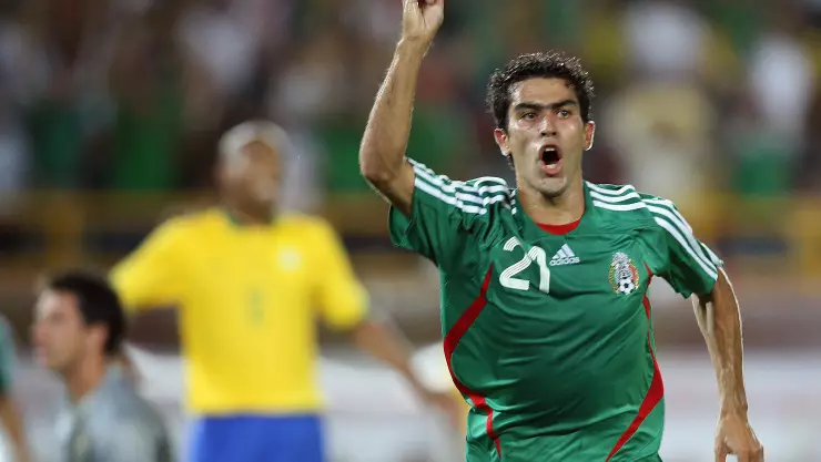 Nery Castillo con la Selección Mexicana