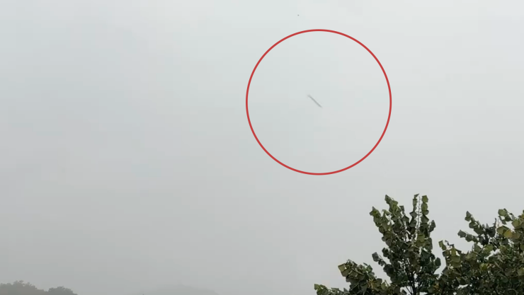 Ovni video tormenta España