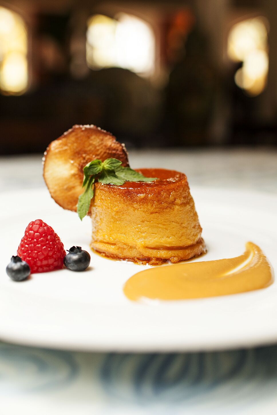 Flan de coco