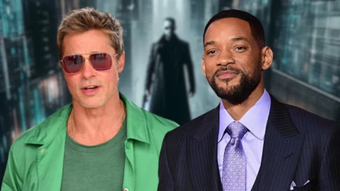 Brad Pitt y Will Smith como ‘Neo’ en Matrix