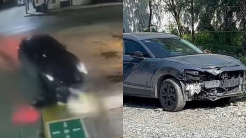 camioneta involucrada en choque en Montemorelos, Nuevo León, murió motociclista