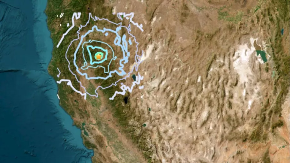 Sismo en California hoy