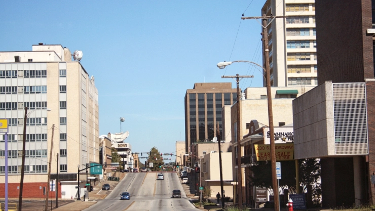 La ciudad de Tyler, en Texas