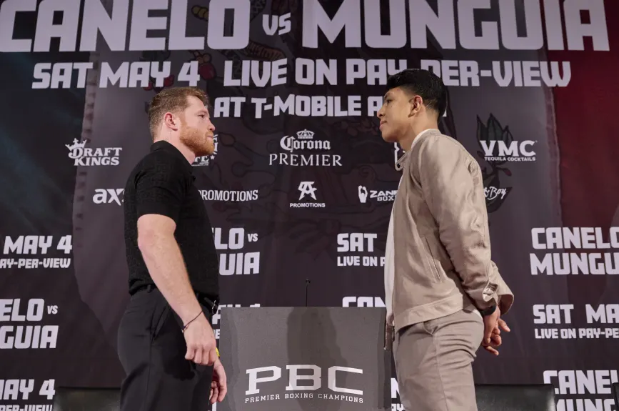 Conferencia de prensa oficial Canelo Álvarez vs Jaime Munguía