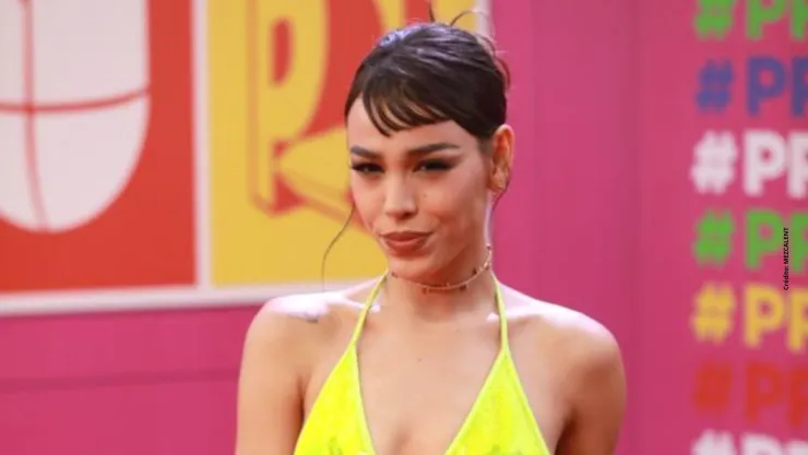 Danna Paola asegura que quiere grabar una canción con su suegro.