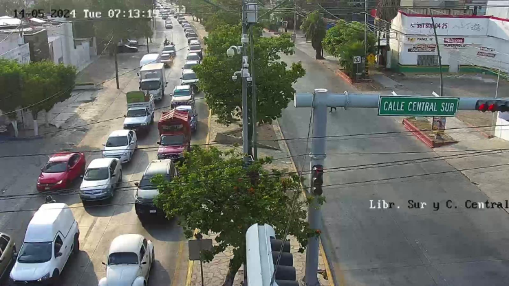 Tráfico Tuxtla 14 de mayo