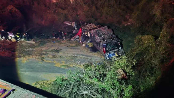 accidente en la autopista Zacatecas-Aguascalientes