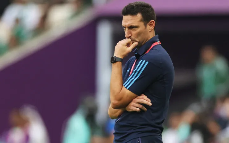 Lionel Scaloni, entrenador de Argentina