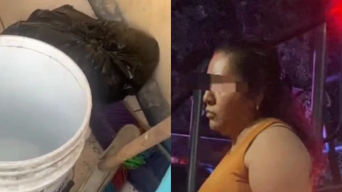 Detienen a mujer por meter a un perrito en una bolsa con cloro y causarle la muerte.