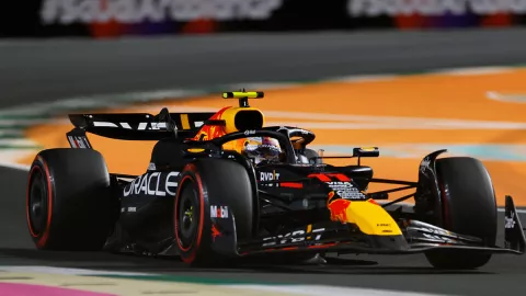 Checo Pérez en GP Arabia Saudita