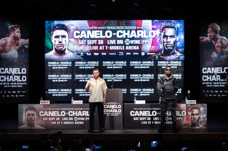 Canelo Charlo conferencia de prensa Nueva York pelea