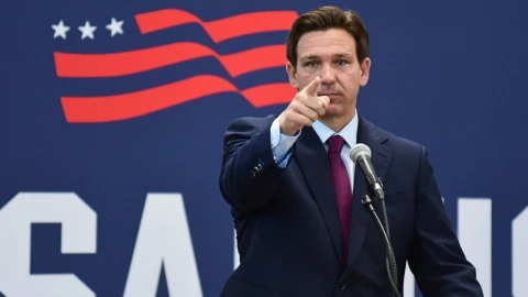 Ron DeSantis, gobernador republicano del estado de Florida