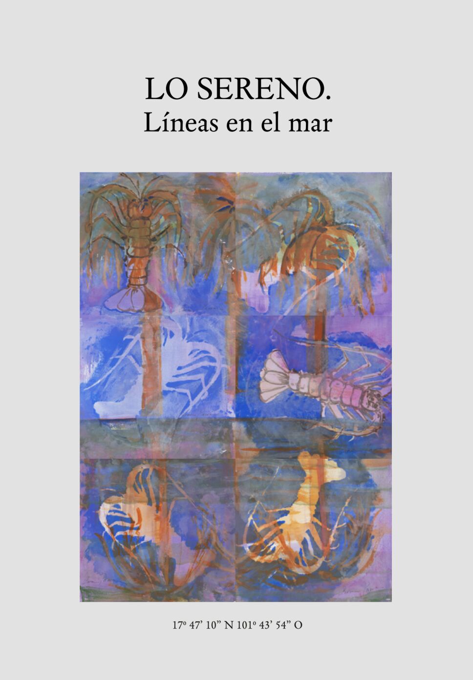 Lo sereno. Líneas en el mar