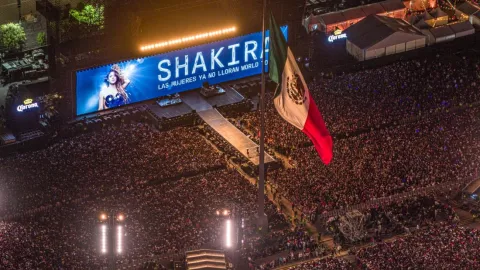 concierto shakira cdmx