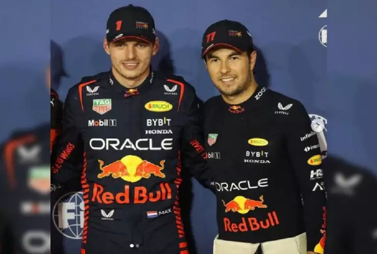 Verstappen habría pedido a Checo Pérez ir más lento