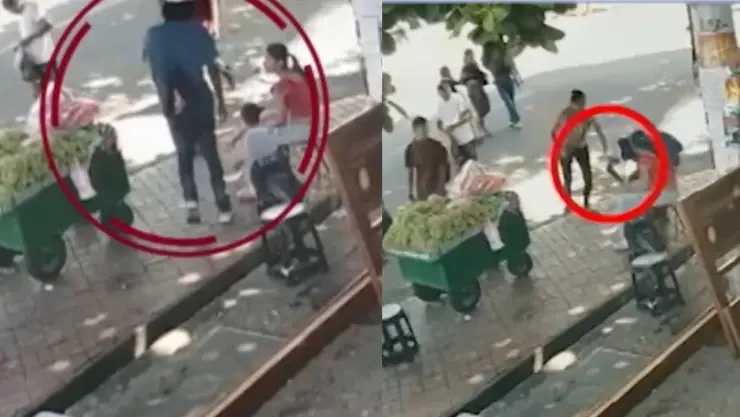 IMAGENES SENSIBLES: Captan momento en que un hombre apuñala a niña de 3 años en Bolivia