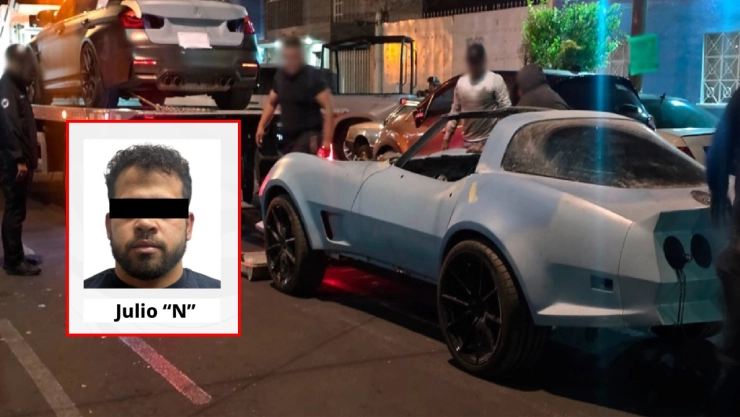 El cubano Julio Yidier Arias de la Paz, alias “Tilín“, fue detenido en CDMX: alteraba autos para esconder droga.