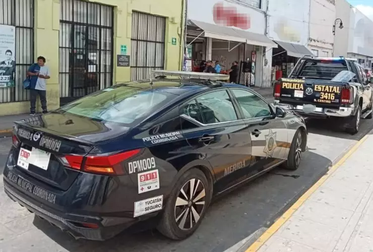 Hombre es detenido por presunto robo a tienda del centro de Mérida