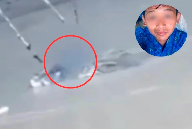 BRUTAL VIDEO | Cocodrilo devora a un adolescente de 15 años y arrastra su cuerpo sin vida por el río