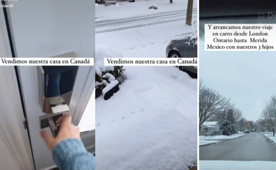 viaja en carro de Canadá a Yucatán