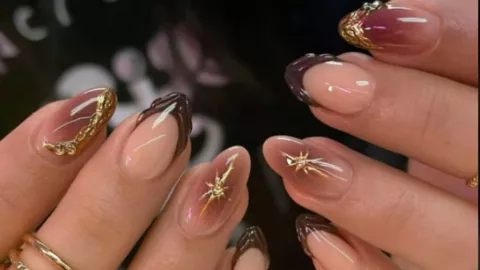 uñas para manos morenas 7