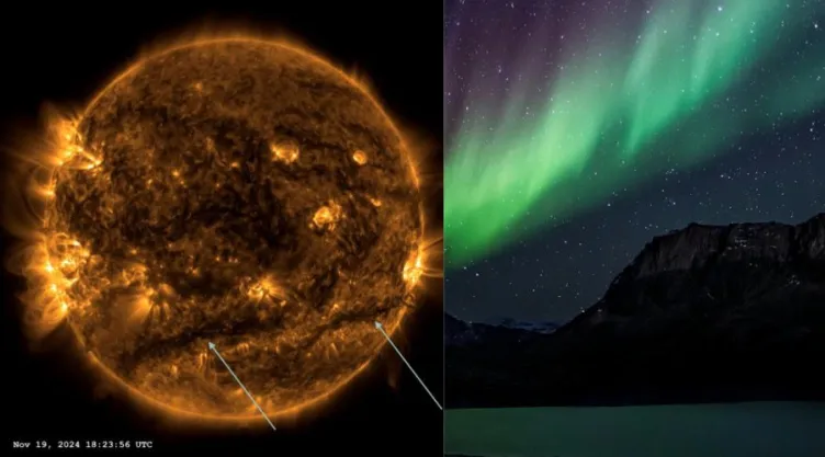 Una tormenta geomagnética solar impacta en Tierra en 2 de junio