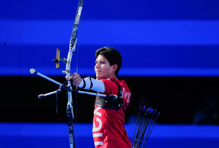 Carlos Rojas tiro con arco París 2024 Juegos Olímpicos