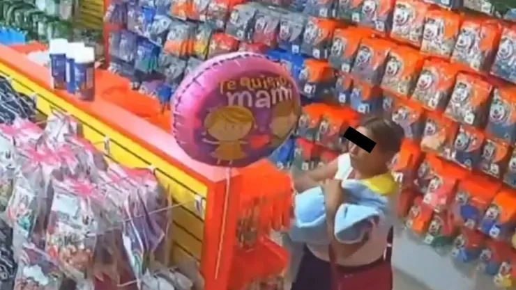 robo tienda