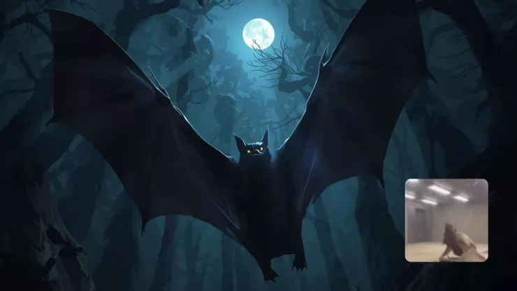 ¡De miedo! Impactante VIDEO muestra a supuesto murciélago gigante y abre el debate en redes