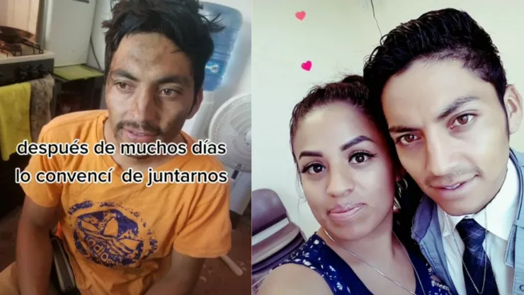 Encuentra el amor afuera de un autoservicio