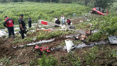 Helicóptero se desploma en el Estado de México; ¿qué se sabe de las víctimas mortales?