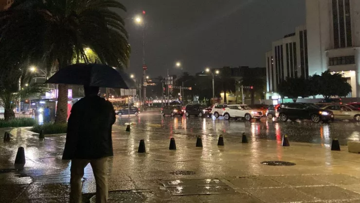 lluvias vespertinas en la CDMX