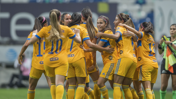 Tigres vence a Rayadas de Monterrey en final de ida liga MX Femenil