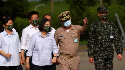 Presidenta de Taiwán.