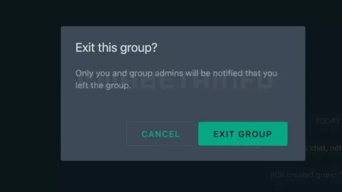 WhatsApp permitirá abandonar grupos de manera silenciosa