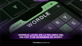Wordle: ¿Cuál es la palabra del día hoy 3 de diciembre de 2025?