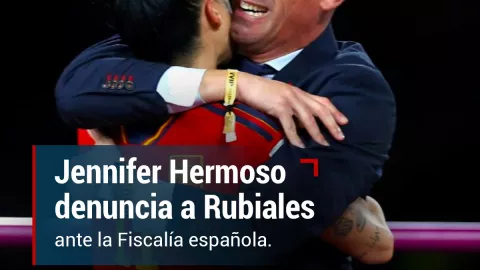 Luis Rubiales se encuentra temporalmente suspendido por la FIFA por el beso a Jennifer Hermoso